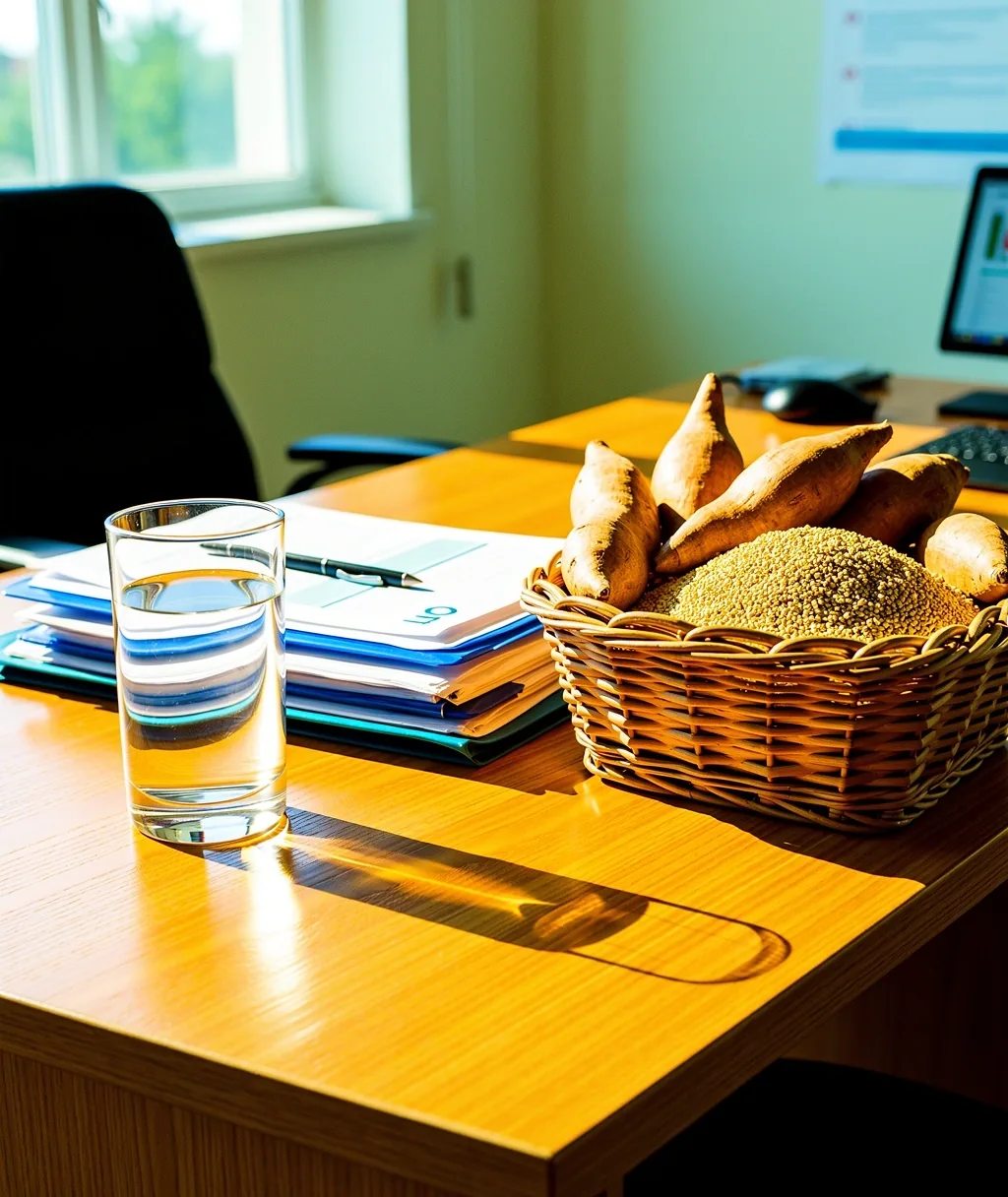 Estudio de nutrición y alimentos frescos